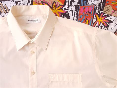 used ysl shirts|YSL formal shirts.